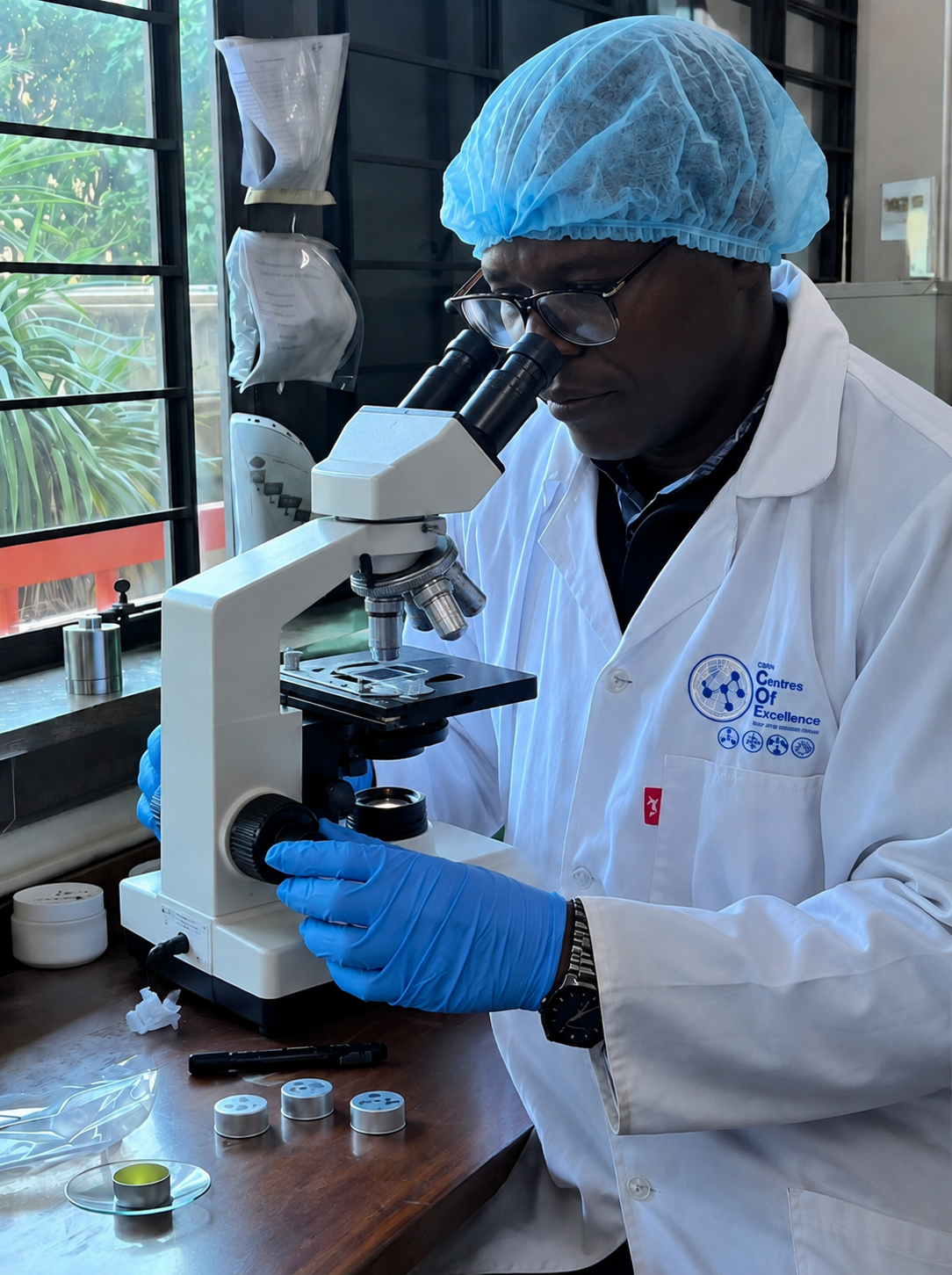 Laboratoire de biologie du Centre d'Excellence CBRN de la République Démocratique du Congo