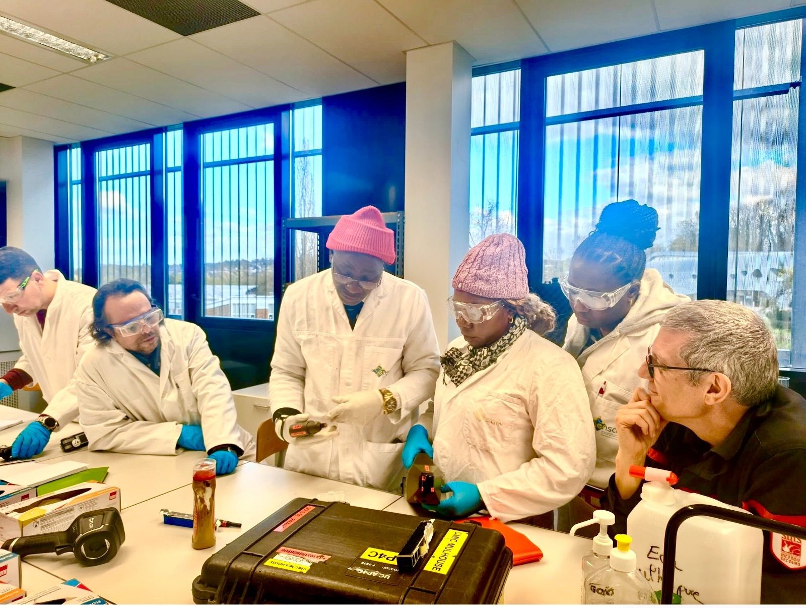 Laboratoire d'analyse chimique du Centre d'Excellence CBRN de la République Démocratique du Congo